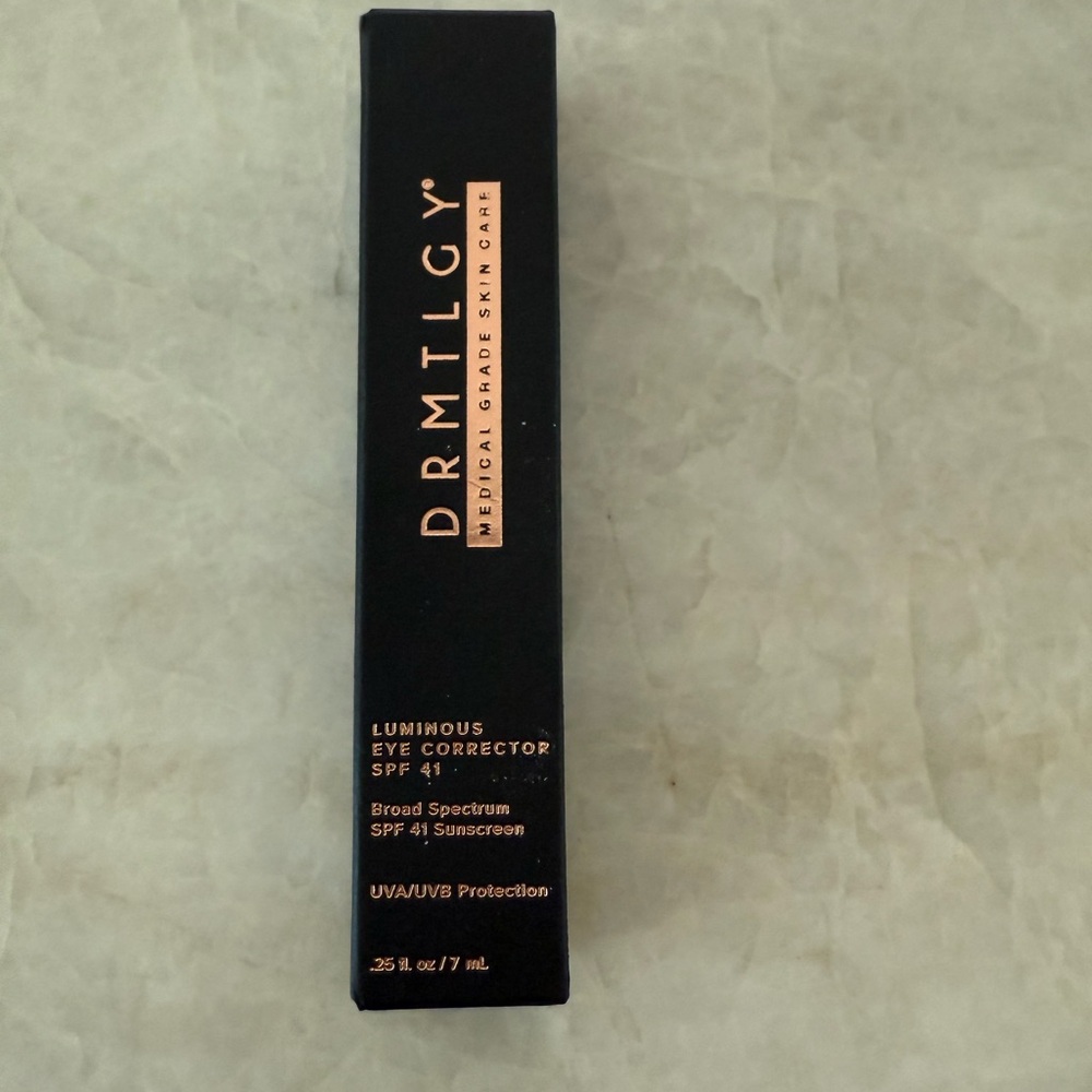 Black and Gold Eye Cream Skincare Collection